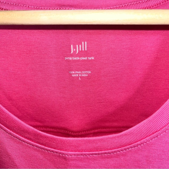NWT J. Jill Pima Back Pleat Tank - Picture 4 of 5